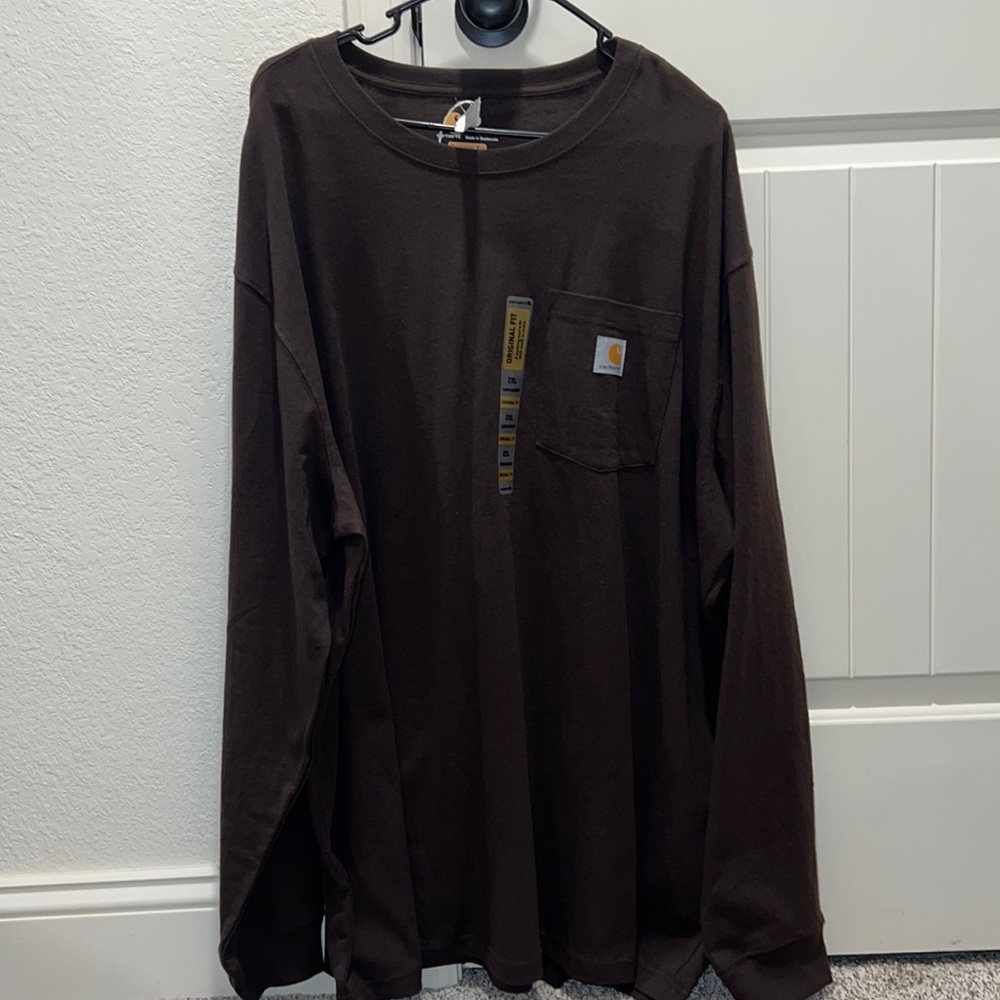 Long sleeve mens carhartt shirt